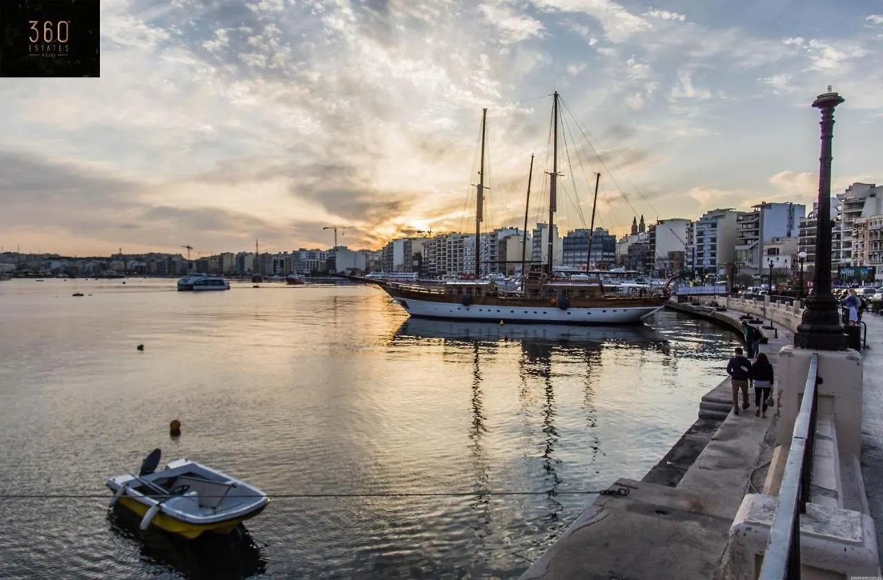 Charming 2Br House Of Character In Sliema W/Wifi By 360 Estates Apartment 0*,  Malta